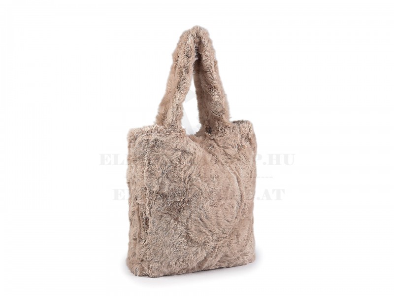      Műszörme kézi táska - 36x37 cm Gyerek táska, pénztárca