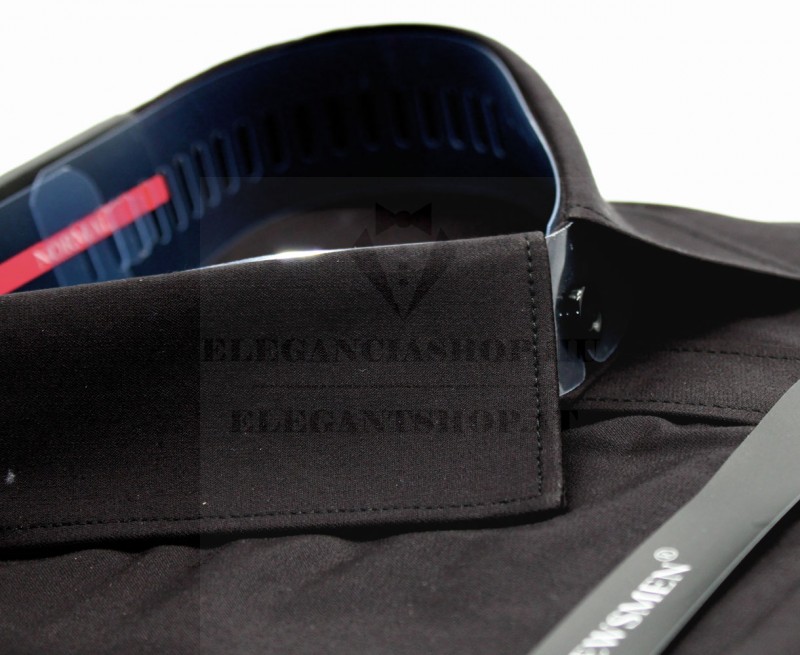 Newsmen bambusz elasztikus h.u ing - Fekete Egyszínű ing Newsmen bambusz elasztikus h.u ing - Fekete Egyszínű ing