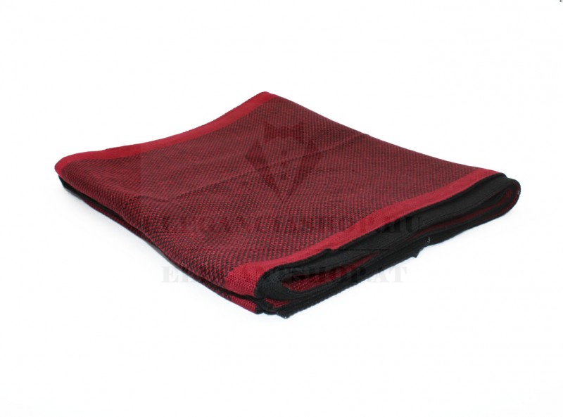   Newsmen kötött sál - Bordó mintás Férfi kesztyű, sál