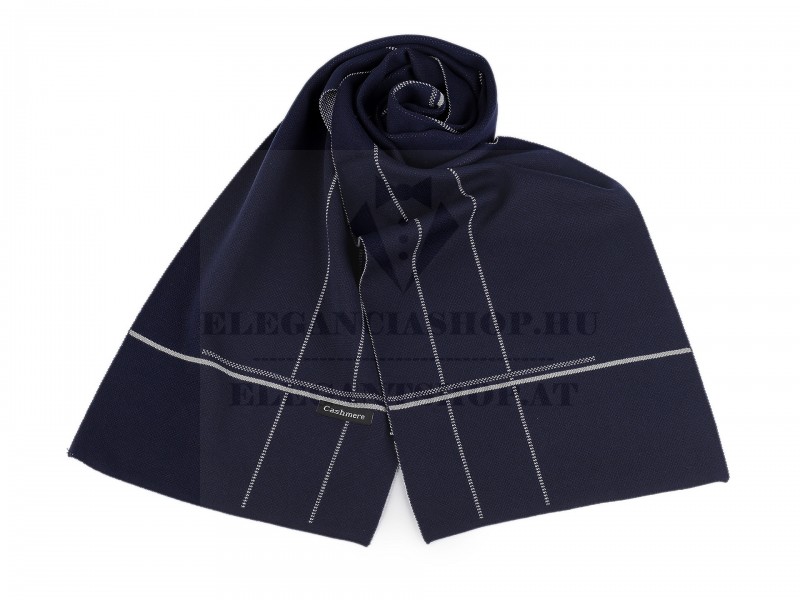  Férfi sál egyszínű - 30x170 cm