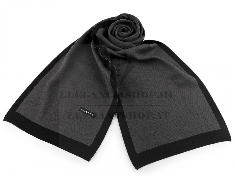  Férfi sál egyszínű - 30x170 cm