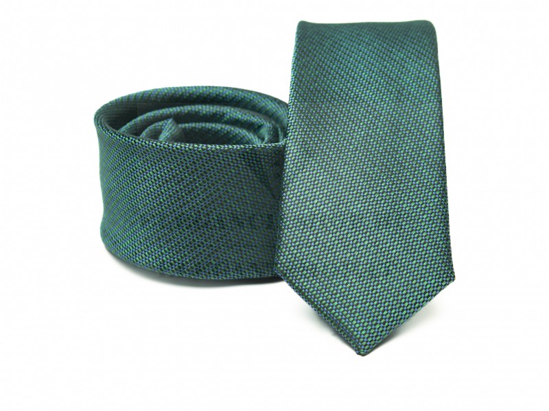    Prémium slim nyakkendő - Türkízzöld