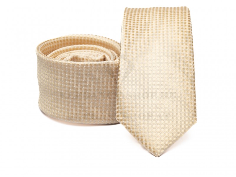    Prémium slim nyakkendő - Púder