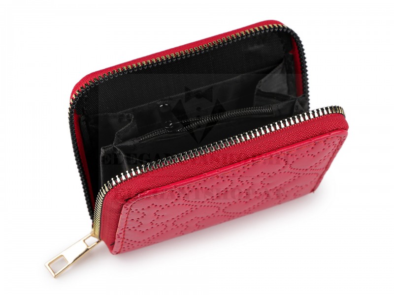                                Női pénztárca szív - 9x11 cm Női táska, pénztárca, öv