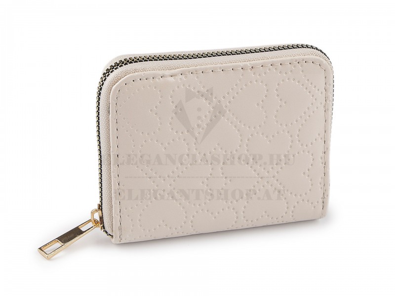                                Női pénztárca szív - 9x11 cm Női táska, pénztárca, öv