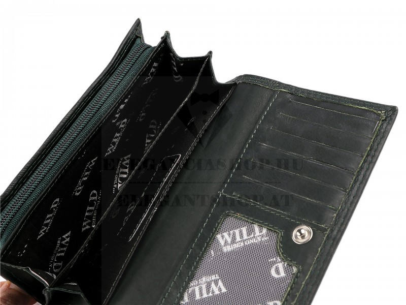  Női bőr pénztárca - 9,5x17 cm Gyerek kalap,sapka, kesztyű