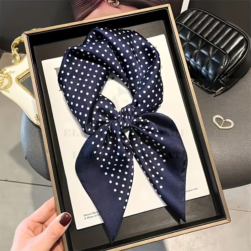 Férfi exklúzív sál - Kék pöttyös Férfi exklúzív sál - Kék pöttyös