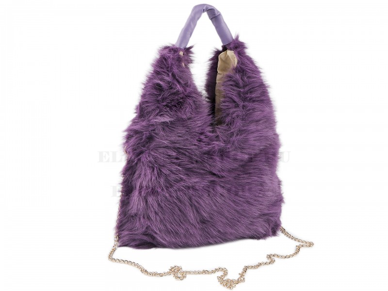 Műszörme kézitáska - 30 x 25 cm Műszörme kézitáska - 30 x 25 cm