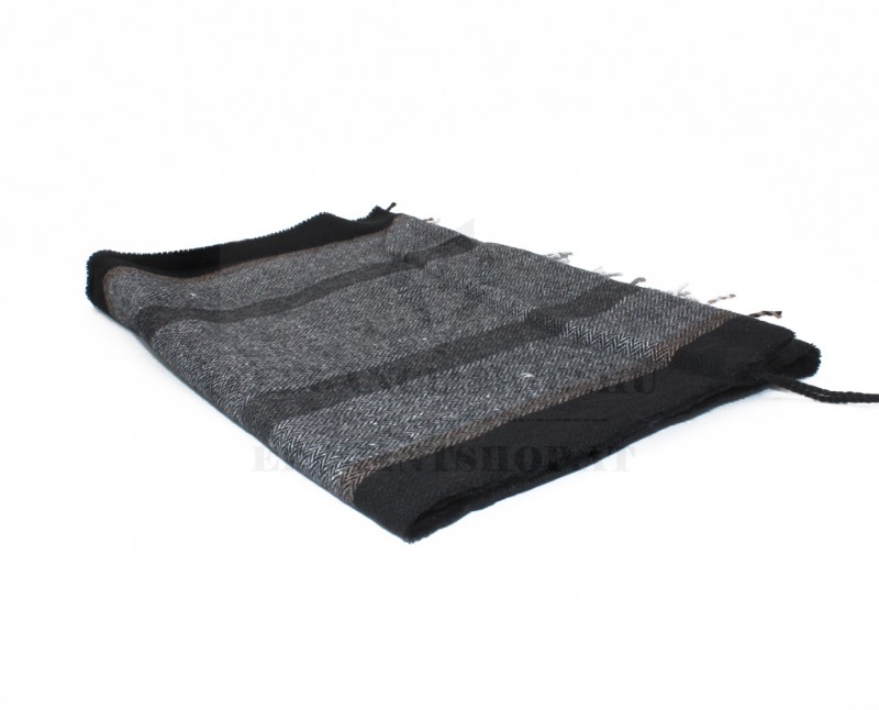    Newsmen unisex kötött sál - Szürke csíkos Férfi kesztyű, sál