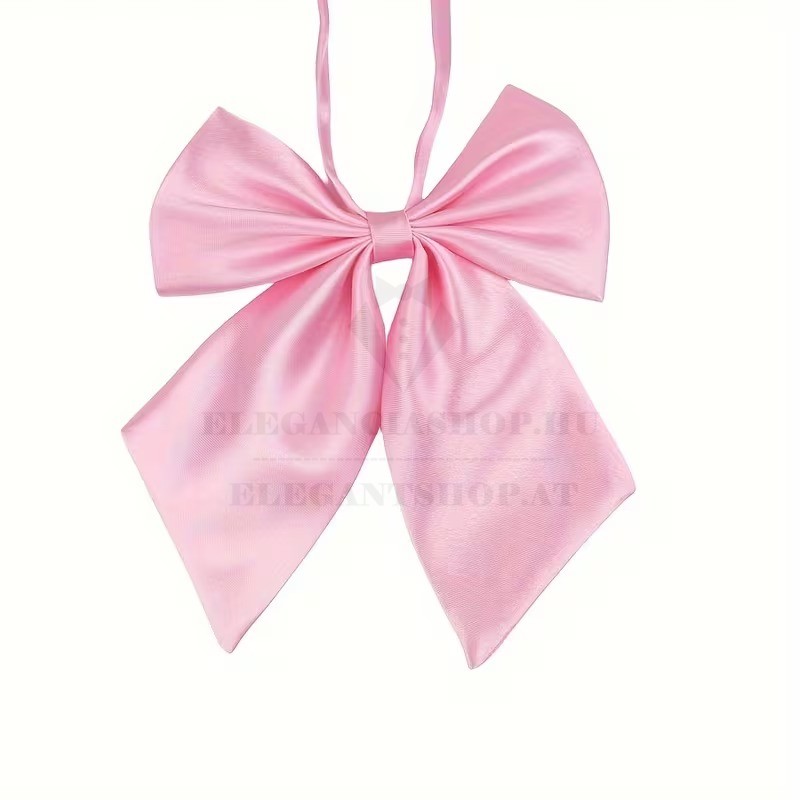 Szatén női csokornyakkendő - Rózsaszín Női nyakkendők, csokornyakkendő Szatén női csokornyakkendő - Rózsaszín Női nyakkendők, csokornyakkendő