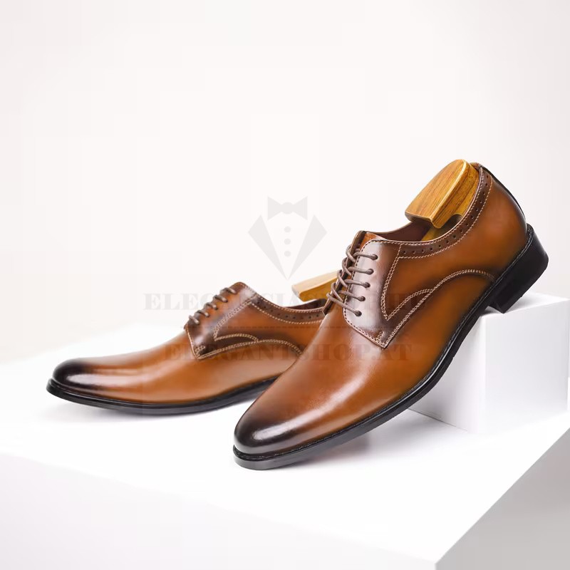                           Marhabőr férfi cipő - Caramell Férfi cipő