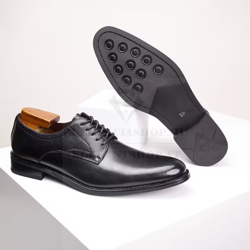                            Marhabőr férfi cipő - Fekete Férfi cipő