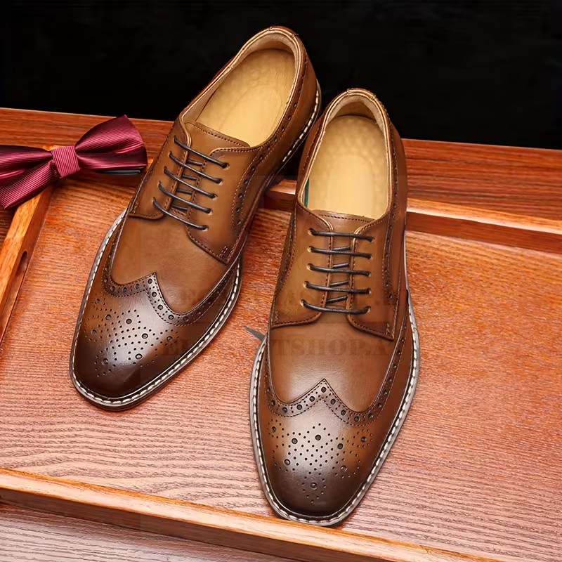                            Marhabőr férfi cipő - Fekete Férfi cipő