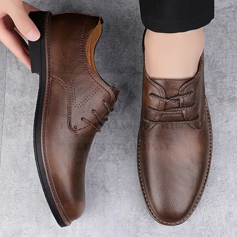 Marhabőr férfi cipő - Barna Férfi cipő Marhabőr férfi cipő - Barna Férfi cipő