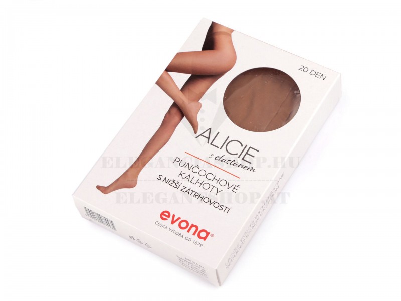 Alicia felszaladásbiztos harisnyanadrág - 20 den Női zokni, harisnya, pizsama Alicia felszaladásbiztos harisnyanadrág - 20 den Női zokni, harisnya, pizsama