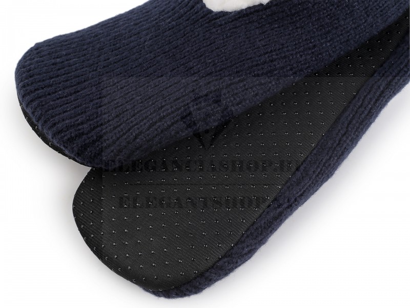 Meleg téli otthoni férfi papucs csúszásgátlóval Férfi zokni, fehérnemű