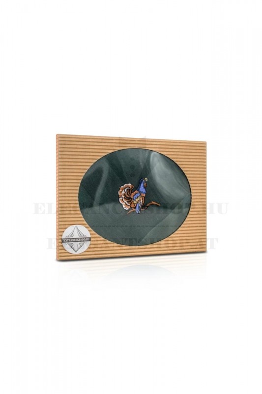                  Hímzett pamut zsebkendő - Fajdkakas Pamut zsebkendő