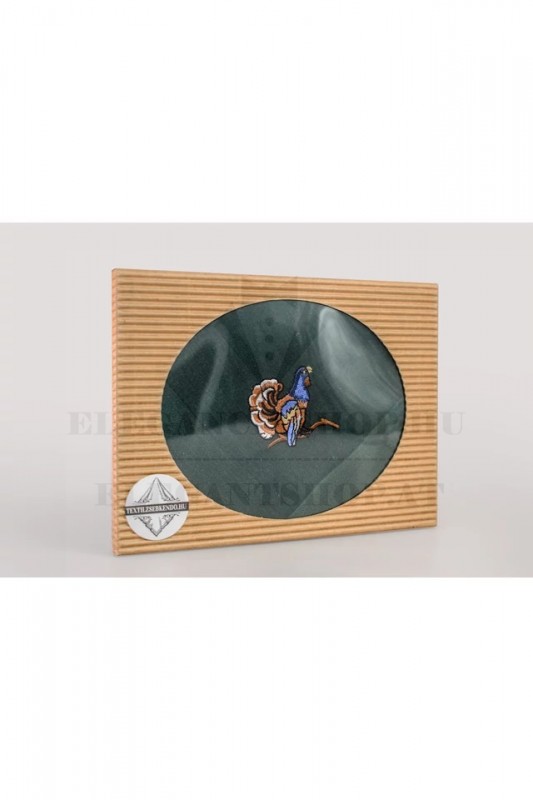                  Hímzett pamut zsebkendő - Fajdkakas Pamut zsebkendő