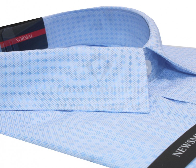 Newsmen elasztikus r.u slim ing - Világoskék aprómintás Mintás ing Newsmen elasztikus r.u slim ing - Világoskék aprómintás Mintás ing