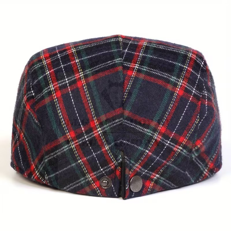                       Skótkockás golfsapka - Kék