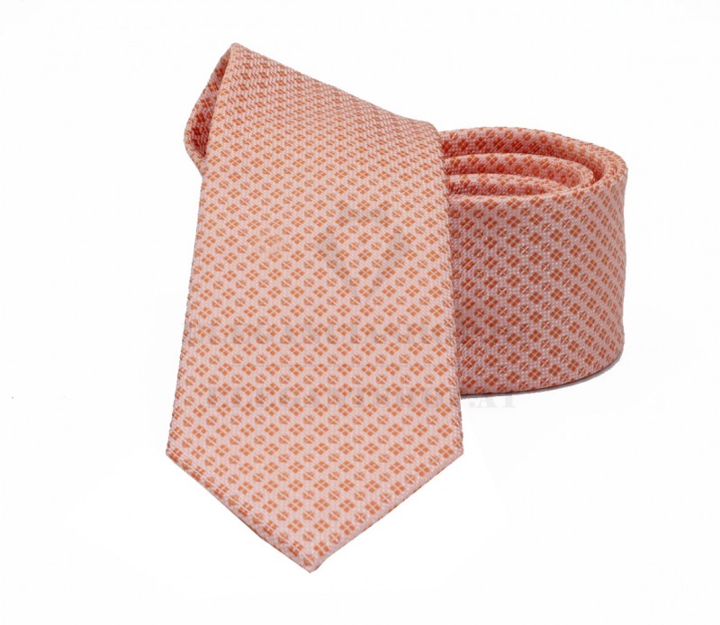                    NM slim szövött nyakkendő - Púder aprómintás Aprómintás nyakkendő