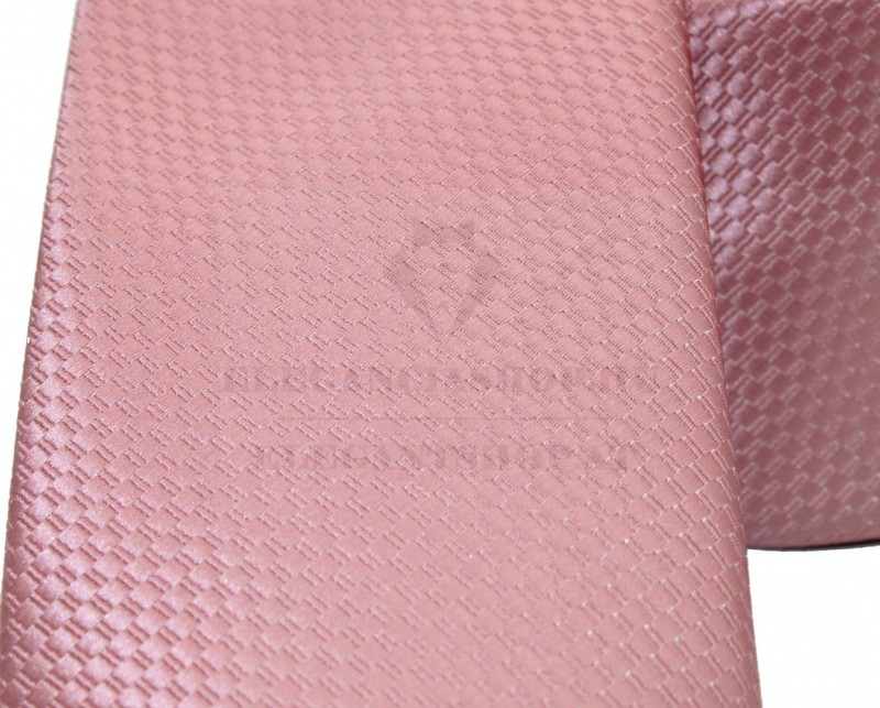                    NM slim szövött nyakkendő - Lazac