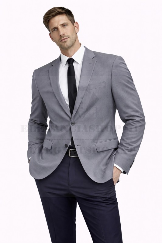 Newsmen elasztikus slim zakó - Szürke Öltöny, mellény Newsmen elasztikus slim zakó - Szürke Öltöny, mellény