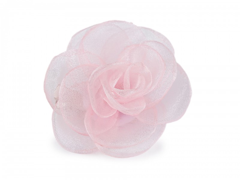 Organza virág bross Kitűzők, Brossok Organza virág bross Kitűzők, Brossok