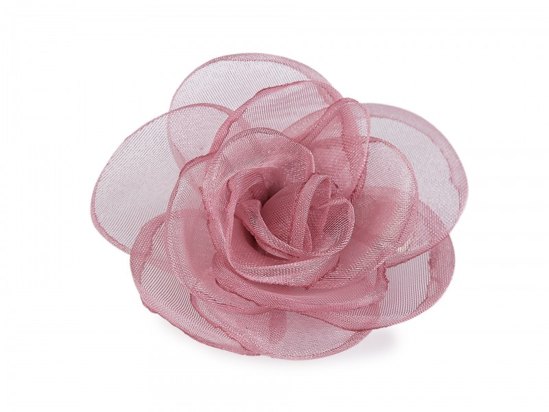 Organza virág bross Kitűzők, Brossok Organza virág bross Kitűzők, Brossok