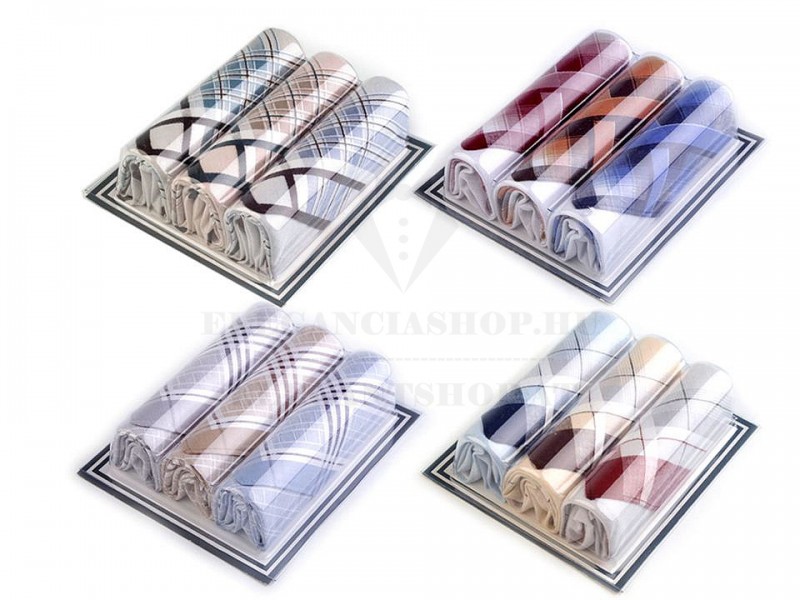  Zsebkendő csomag - 3 db