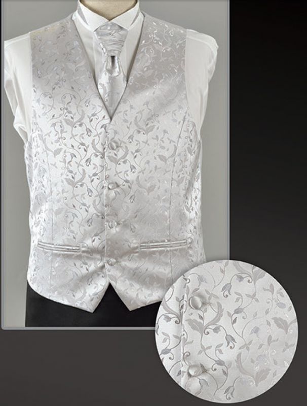 Alkalmi mellényszett - Ezüst mintás Alkalmi mellényszett - Ezüst mintás