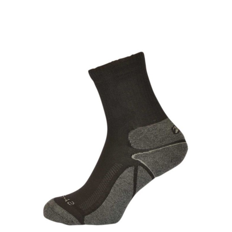 Komfort pamut zokni - Fekete-szürke