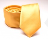    Prémium slim nyakkendő - Sárga