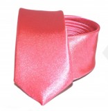 Szatén slim nyakkendő - Pinklilás
