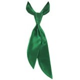 Zsorzsett női nyakkendő - Zöld Női nyakkendők, csokornyakkendő