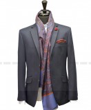 Carlo Benetti zakó - Acélszürke Férfi kabát, zakó