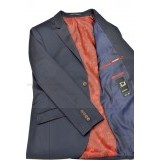 Carlo Benetti zakó - Acélszürke Férfi kabát, zakó