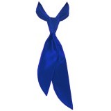 Zsorzsett női nyakkendő - Királykék Női nyakkendők, csokornyakkendő