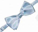 Zsorzsett szatén csokornyakkendő - Világoskék Csokornyakkendő