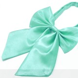 Szatén női csokornyakkendő - Mentazöld Női nyakkendők, csokornyakkendő