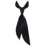 Zsorzsett női nyakkendő - Fekete