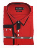       NM extra slim h.u ing - Piros-fekete Extra méret