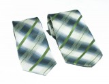      NM apa-fia nyakkendő szett - Zöld csíkos Apa-fia szett