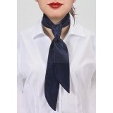 Zsorzsett női nyakkendő - Sötétkék