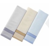 Textilzsebkendő szett - 3 db/cs Pamut zsebkendő