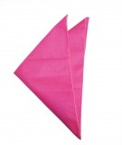     100 % pamut díszzsebkendő - Pink