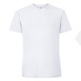 Férfi 100% pamut r.u póló - Fehér