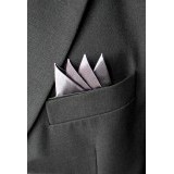 Díszzsebkendő - Fekete