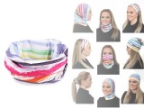 Multifunkciós kendő rugalmas, színes Női divatkendő és sál