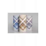   Férfi zsebkendő szett díszdobozban - 3 db Pamut zsebkendő